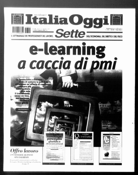 Italia oggi : quotidiano di economia finanza e politica